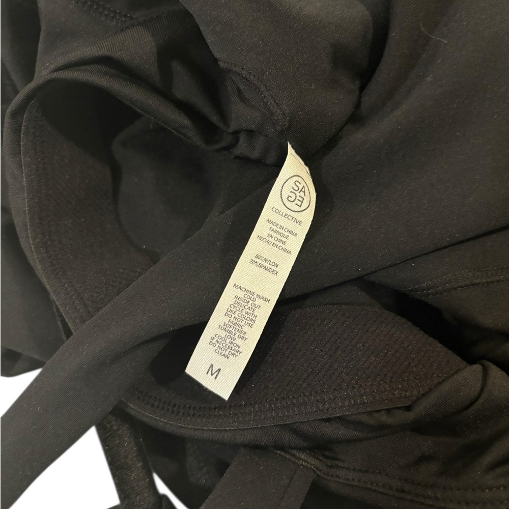 Sage Collective Black “Lived In” Jumpsuit Size Medium - Picture 8 of 8
